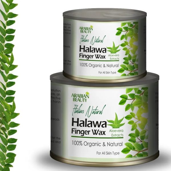 Arabian Beauty Italian Halawa Wax Tin Packed - Easy To Use Wax 175 Gram